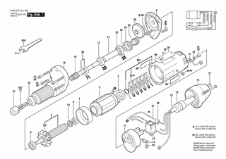 BOSCH Hf-Geradschleifer - 0602227285