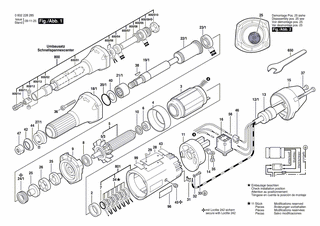 BOSCH Hf-Geradschleifer - 0602228285