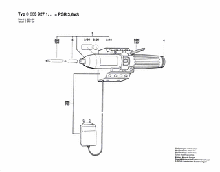 BOSCH PSR 3,6 VS - 0603927134