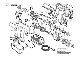 BOSCH PSR 9,6 VES-2 - 0603932834