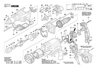 BOSCH GSB 19 bare - 3601A7C610