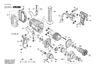 BOSCH GBM 9-16 - 3601AB0010