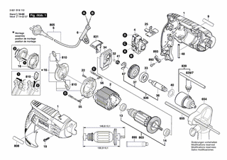 BOSCH 1191VSR - 3601B18110