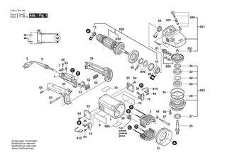 BOSCH GWS 22-14 - 3601C65410