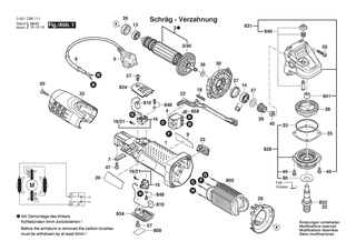 BOSCH GWS8-45 - 3601C88118