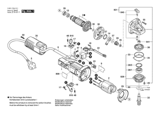 BOSCH GWS9-45 - 3601C94011