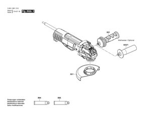 BOSCH GWX10-45DE - 3601GB1210