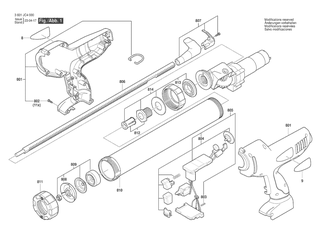 BOSCH GCG18V-20 - 3601JC4010