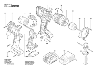 BOSCH DDH 181X - 3601JD9110