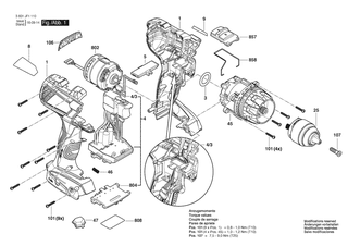 BOSCH GSB 18 VE-EC - 3601JF1310