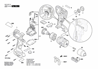 BOSCH GSB18V-535C - 3601JG2110