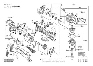 BOSCH GWS18V-45PC - 3601JG3C10