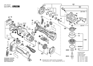 BOSCH GWS18V-45PSC - 3601JG3D10