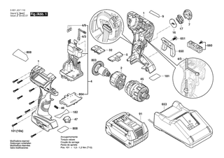 BOSCH GSR18V-535FC - 3601JG7110