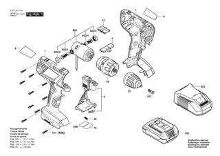 BOSCH GSR 18V-190 - 3601JH1010