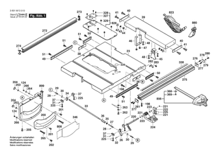 BOSCH GTS1041A-09 - 3601M13510