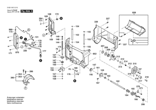 BOSCH GTS1041A-09 - 3601M13510