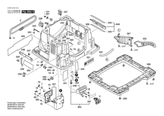 BOSCH GTS1041A-09 - 3601M13510