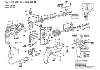 BOSCH CSB 500 RE - 0603167745