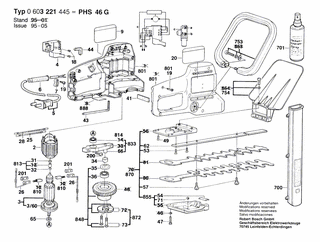 BOSCH PHS 46 G - 0603221445