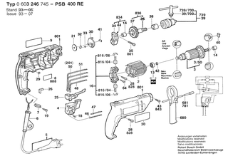 BOSCH PSB 400 RE - 0603246745