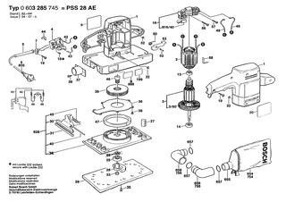 BOSCH PSS 28 AE - 0603285745