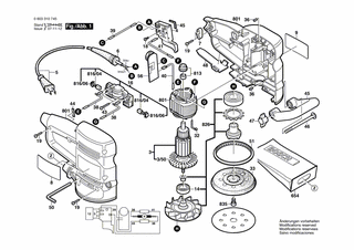 BOSCH PEX 12 AE - 0603310745