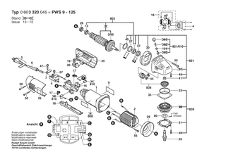 BOSCH PWS 9-125 - 0603320045