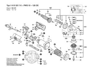 BOSCH PWS 10-125 CE - 0603321745