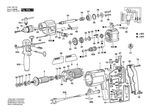 BOSCH GSB 20-2 RE - 0601198748
