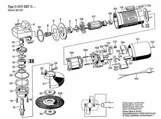 BOSCH Winkelschleifer - 0601327047