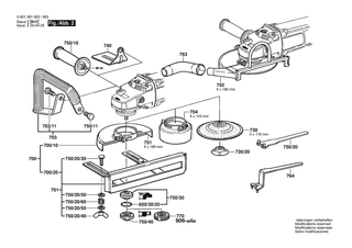 BOSCH ANGLE GRINDER - 0601361048