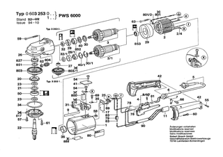 BOSCH PWS 6000 - 0603253148