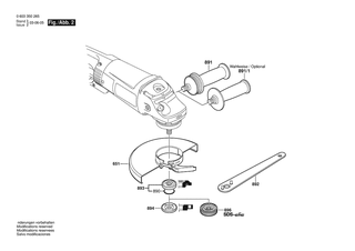 BOSCH PWS 21-230 - 0603350266