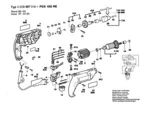 BOSCH PSB 450 RE - 0603997918