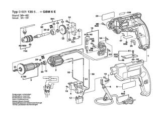 BOSCH GBM 6 E - 0601135637