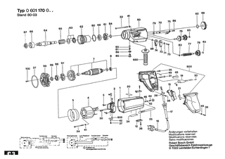 BOSCH Drill - 0601170017