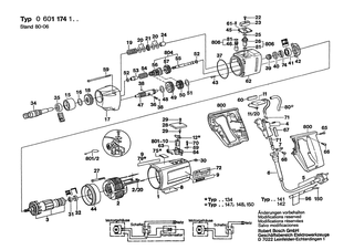 BOSCH Schlagbohrmaschine - 0601174137