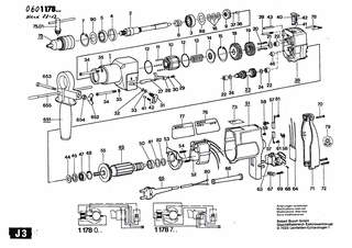 BOSCH Schlagbohrmaschine - 0601178737