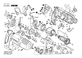 BOSCH GSB 18-2 RE - 060117A637