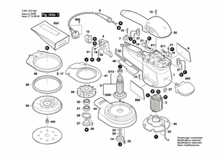 BOSCH GEX 125 A - 0601372037