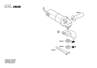 BOSCH GWS 6-100 - 0601375037