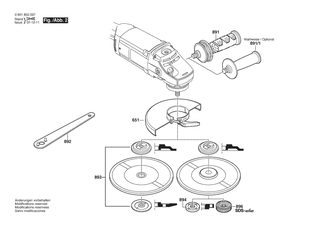 BOSCH GWS 26-180 B - 0601855037