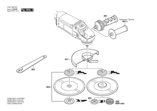 BOSCH GWS 26-230 B - 0601856037