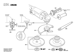 BOSCH GWS 24-180 BX - 0601863187