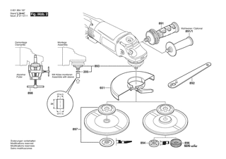 BOSCH GWS 24-230 BX - 0601864187