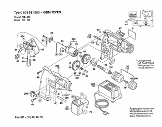 BOSCH GBM 12 VES - 0601931583