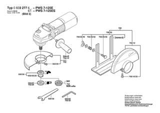 BOSCH PWS 7-125 ES - 0603277637