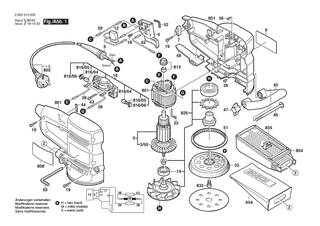 BOSCH PEX 12 A - 0603310037