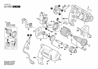 BOSCH PSB 500 RE - 0603387737